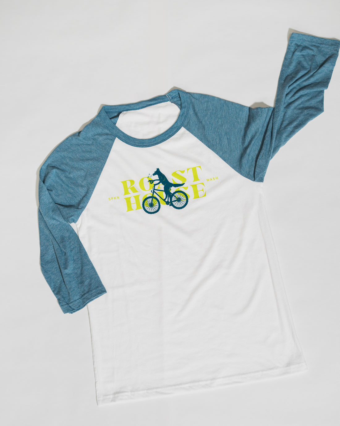 Whistling Ethiopian Wolf Baseball Tee