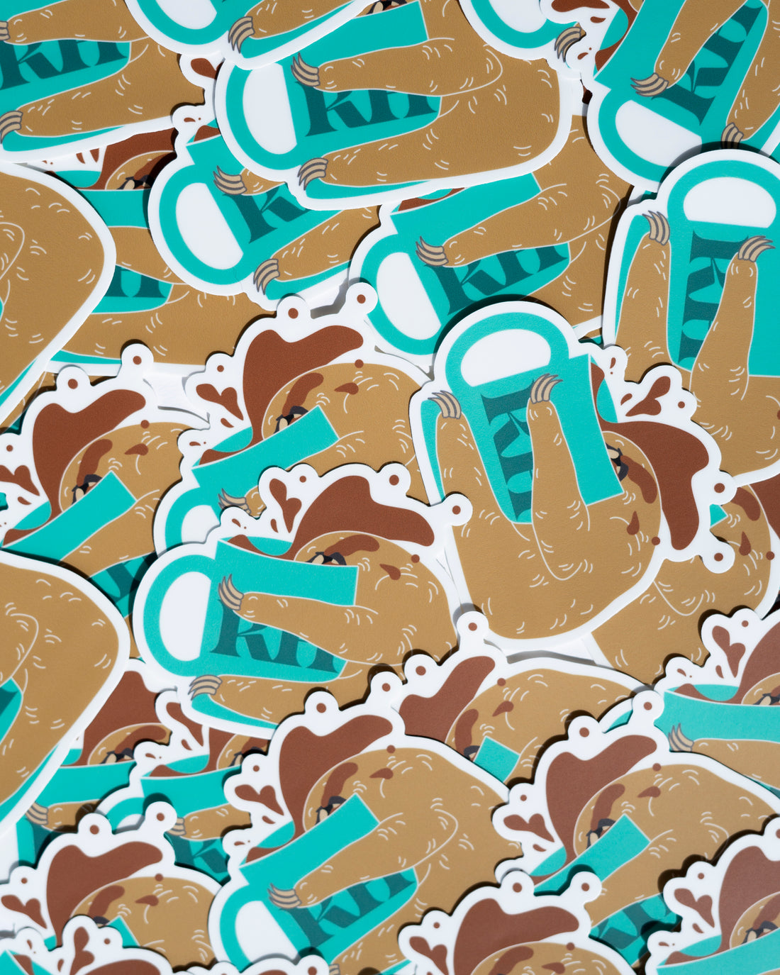 Need More Coffee Sloth Sticker