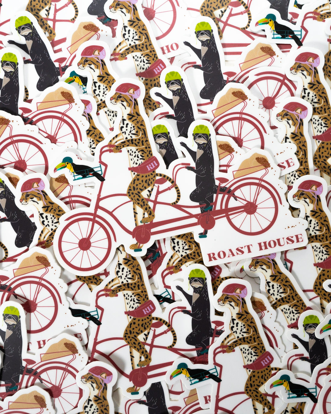 Tandem Homies Sticker