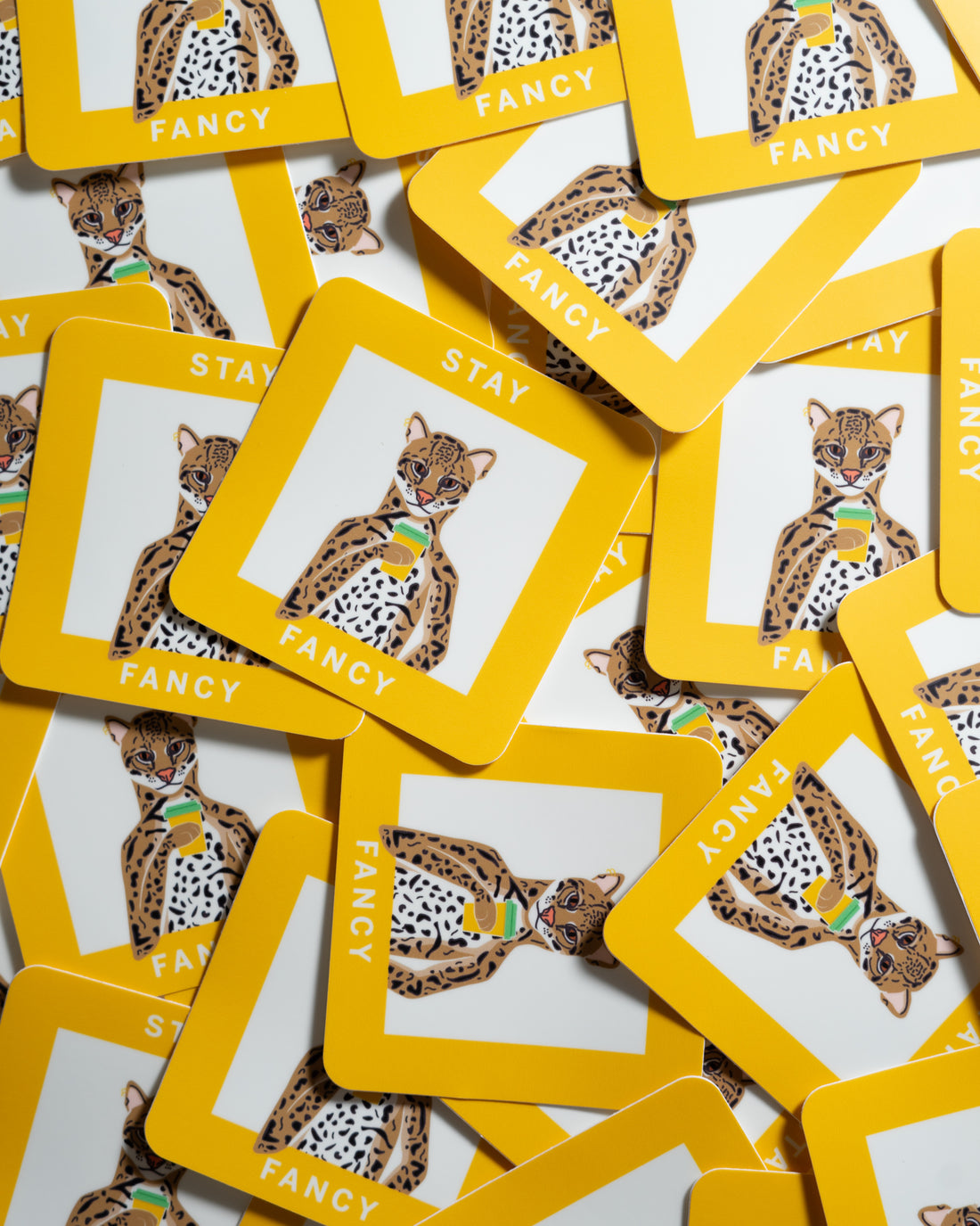 Stay Fancy Sticker