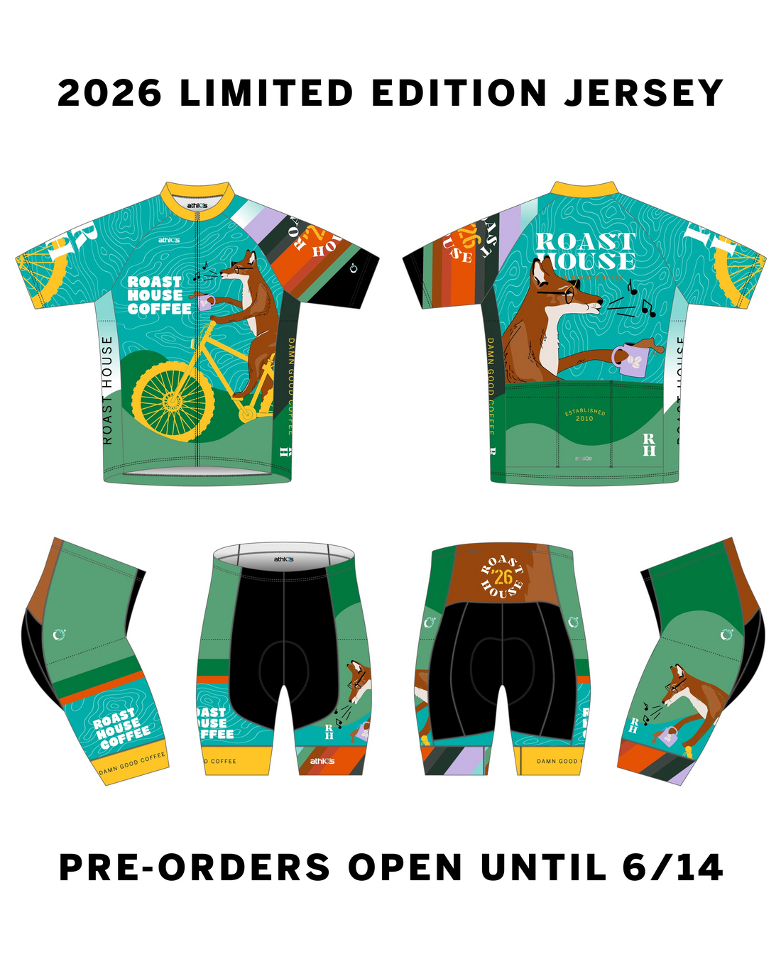 2026 Limited Edition Cycling Jersey PRE-ORDER