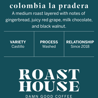 Colombia La Pradera Castillo Washed