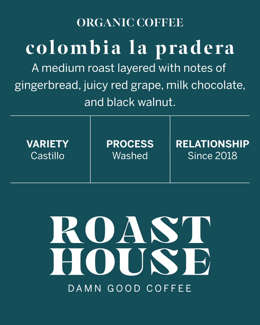 Colombia La Pradera Castillo Washed