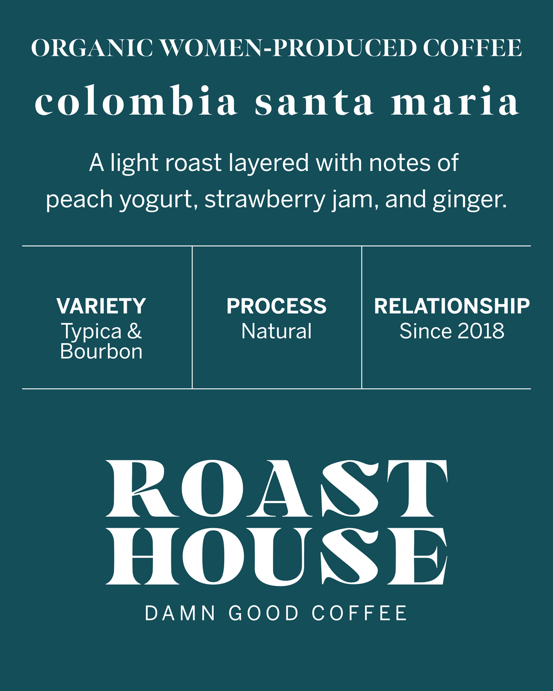 Colombia Santa Maria Typica & Bourbon