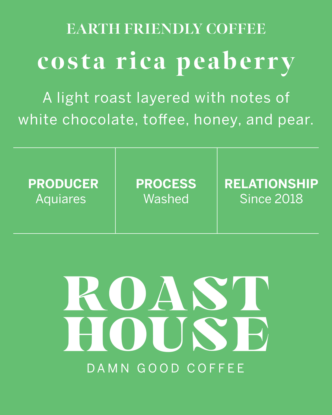 Costa Rica Aquiares Peaberry