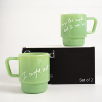 *PRE-ORDER* Change The World Milk Glass Mug