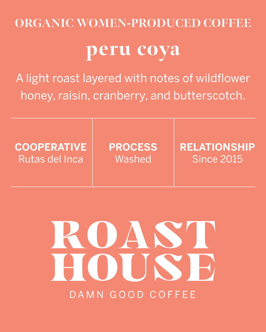 Peru Coya Women-Produced